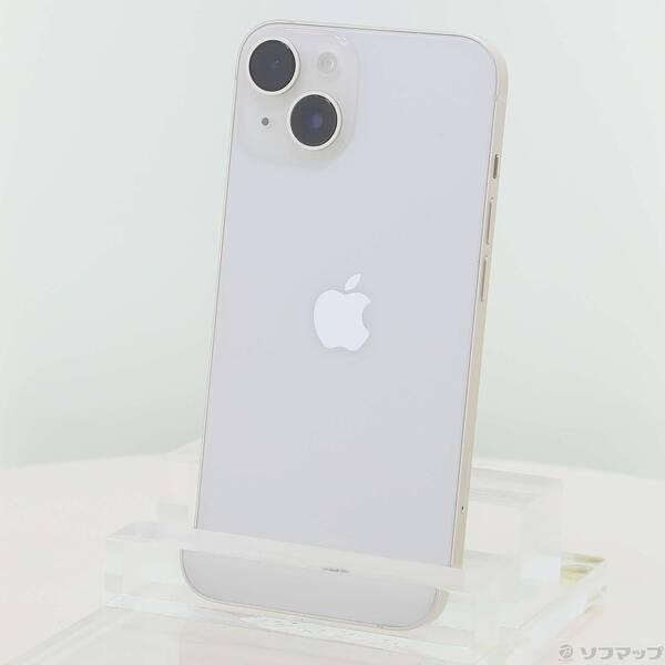 〔中古〕Apple(アップル) iPhone14 128GB スターライト MPUQ3J／A SIMフリー〔295-ud〕 | 