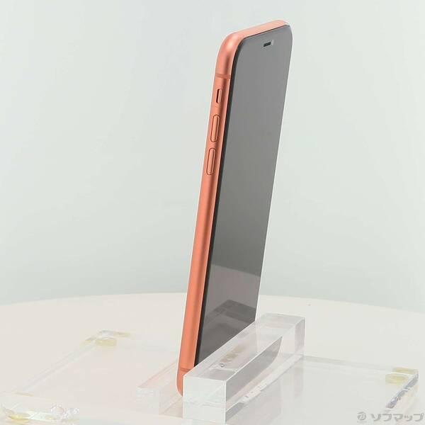 〔中古〕Apple(アップル) iPhoneXR 128GB コーラル MT0T2J／A SIMフリー〔258-ud〕 |  | 01