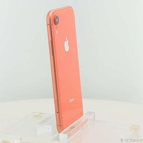 〔中古〕Apple(アップル) iPhoneXR 128GB コーラル MT0T2J／A SIMフリー〔258-ud〕 |  | 03