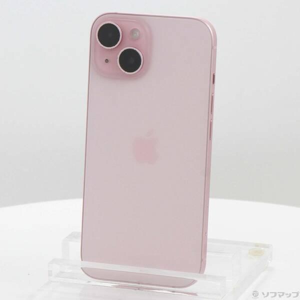 〔中古〕Apple(アップル) iPhone15 128GB ピンク MTMJ3J／A SIMフリー〔258-ud〕 | 