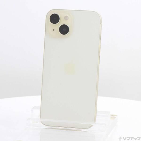 〔中古〕Apple(アップル) iPhone15 256GB イエロー MTMQ3J／A SIMフリー〔269-ud〕 | 