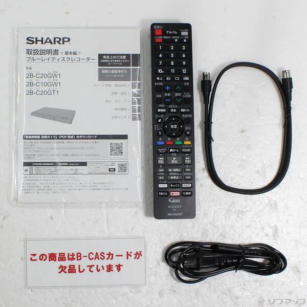 〔中古〕SHARP(シャープ) 〔中古品〕 ブルーレイレコーダー AQUOS（アクオス） 2B-C10GW1 ［1TB ／2番組同時録画］〔198-ud〕 |  | 04