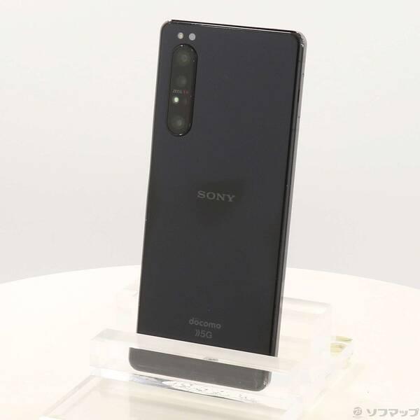 〔中古〕SONY(ソニー) Xperia 1 II 128GB ブラック SO-51A docomoロック解除SIMフリー〔198-ud〕 | 