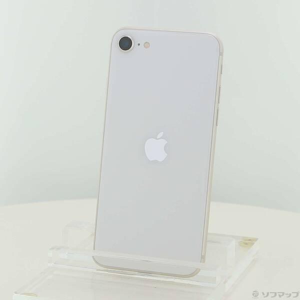 〔中古〕Apple(アップル) iPhone SE 第3世代 64GB スターライト MMYD3J／A SIMフリー〔198-ud〕 | 