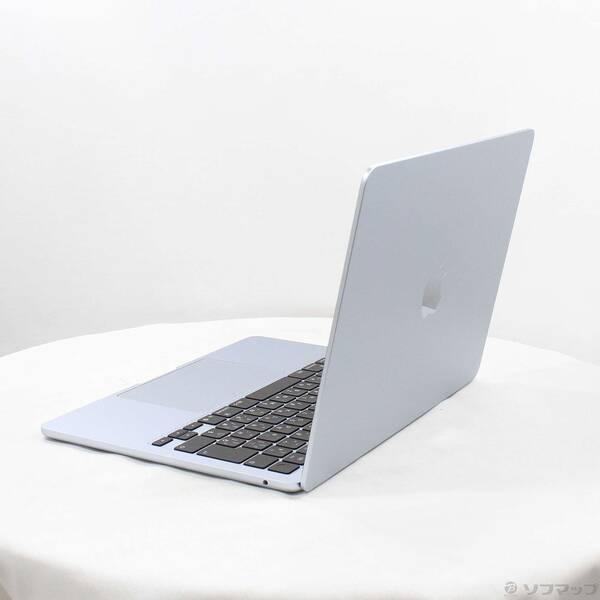〔中古〕Apple(アップル) MacBook Air 13.6-inch Early-2025 MC6U4J／A Apple M4 10コアCPU_10コアGPU 16GB SSD512GB スカイブルー 〔26.3 Tahoe〕〔377-ud〕 |  | 01