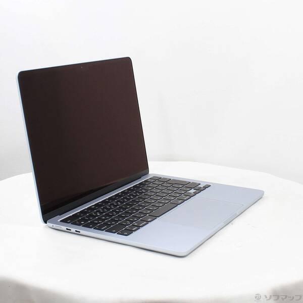 〔中古〕Apple(アップル) MacBook Air 13.6-inch Early-2025 MC6U4J／A Apple M4 10コアCPU_10コアGPU 16GB SSD512GB スカイブルー 〔26.3 Tahoe〕〔377-ud〕 |  | 03
