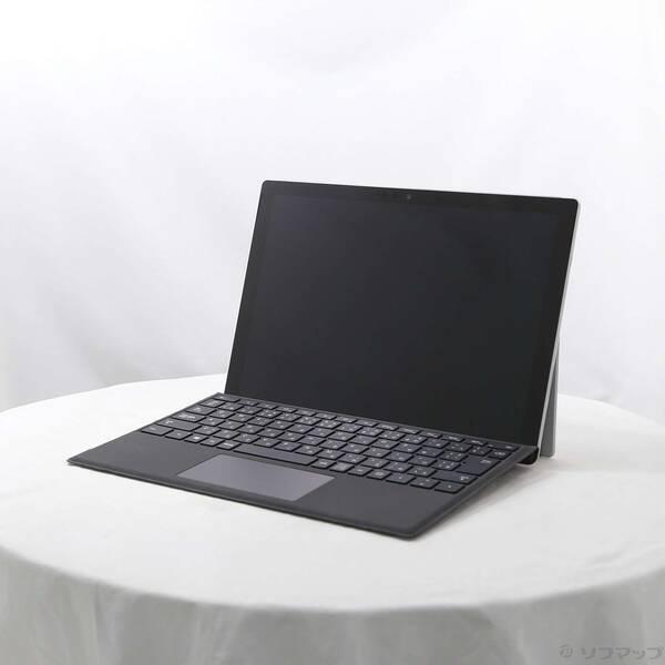 〔中古〕Microsoft(マイクロソフト) Surface Pro7 〔Core i3／4GB／SSD128GB〕 QWT-00006 プラチナ〔198-ud〕 | 