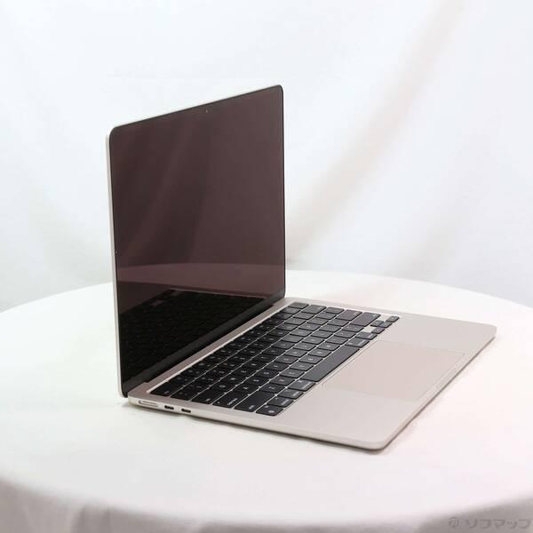 〔中古〕Apple(アップル) MacBook Air 13.6-inch Mid-2022 MLY13J／A Apple M2 8コアCPU_8コアGPU 16GB SSD512GB スターライト 〔26.3 Tahoe〕〔258-ud〕 |  | 03