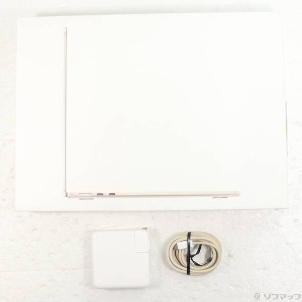 〔中古〕Apple(アップル) MacBook Air 13.6-inch Mid-2022 MLY13J／A Apple M2 8コアCPU_8コアGPU 16GB SSD512GB スターライト 〔26.3 Tahoe〕〔258-ud〕 |  | 04