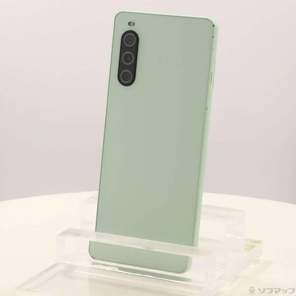 〔中古〕SONY(ソニー) Xperia 10 V 128GB セージグリーン XQDC44 楽天 SIMフリー〔349-ud〕 | 