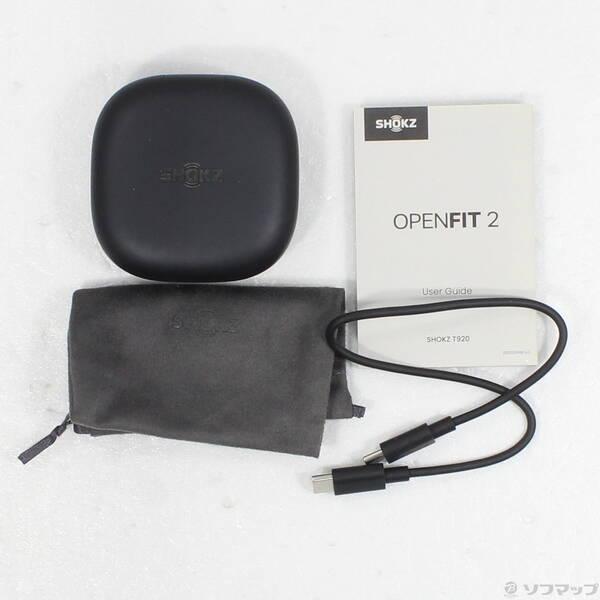 中古〕Shokz 〔中古品〕 OpenFit 2 SKZ-EP-000045 ブラック〔198-ud
