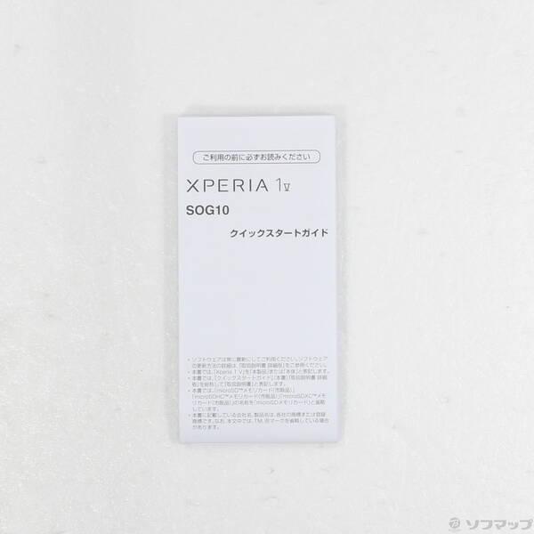 〔中古〕SONY(ソニー) Xperia 1 V 256GB ブラック SOG10 au SIMフリー〔295-ud〕 |  | 04