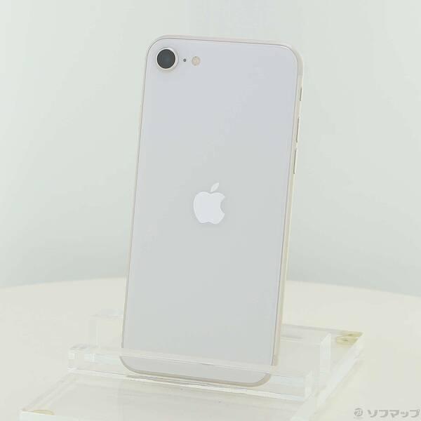 〔中古〕Apple(アップル) iPhone SE 第3世代 64GB スターライト MMYD3J／A SIMフリー〔198-ud〕 | 