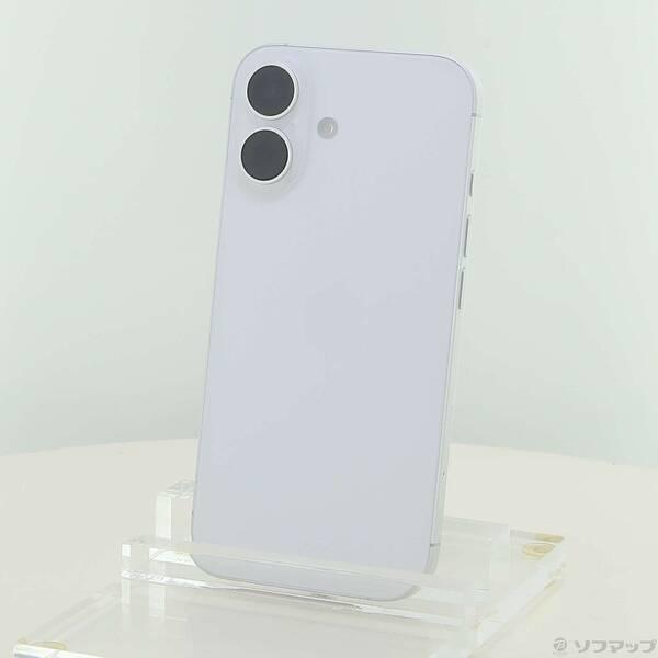 〔中古〕Apple(アップル) iPhone16 128GB ホワイト MYDR3J／A SIMフリー〔198-ud〕 | 