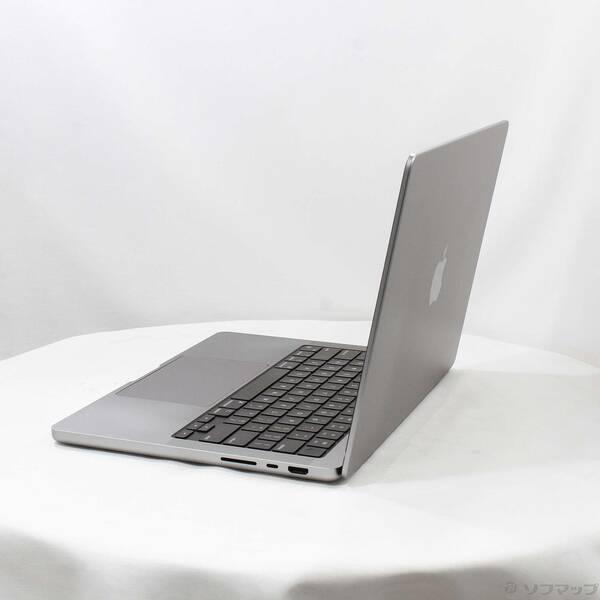 〔中古〕MacBook Pro 14.2-inch Late-2021 MKGP3J／A Apple M1 Pro 8コアCPU_14コアGPU 16GB SSD512GB スペースグレイ 〔26.3 Tahoe〕〔262-ud〕 |  | 01