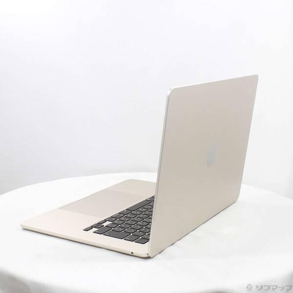 〔中古〕Apple(アップル) MacBook Air 15.3-inch Mid-2023 MQKV3J／A Apple M2 8コアCPU_10コアGPU 8GB SSD512GB スターライト 〔26.3 Tahoe〕〔377-ud〕 |  | 01