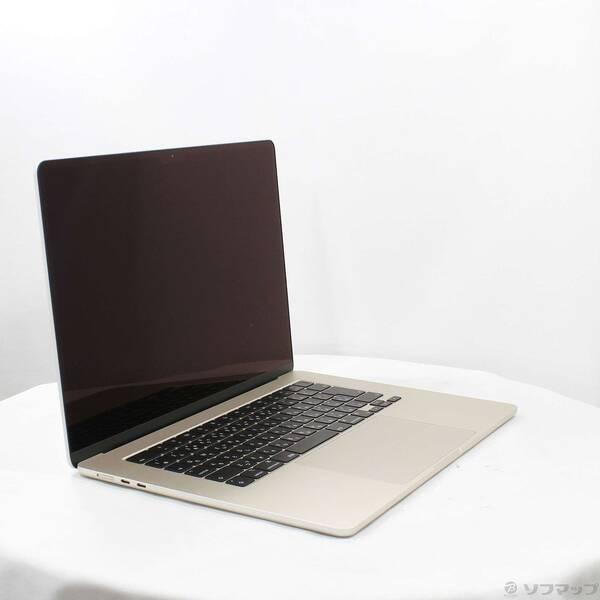 〔中古〕Apple(アップル) MacBook Air 15.3-inch Mid-2023 MQKV3J／A Apple M2 8コアCPU_10コアGPU 8GB SSD512GB スターライト 〔26.3 Tahoe〕〔377-ud〕 |  | 03