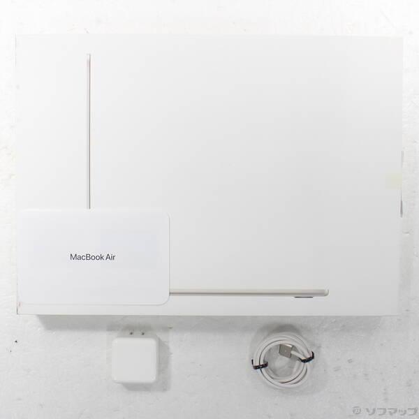 〔中古〕Apple(アップル) MacBook Air 15.3-inch Mid-2023 MQKV3J／A Apple M2 8コアCPU_10コアGPU 8GB SSD512GB スターライト 〔26.3 Tahoe〕〔377-ud〕 |  | 04