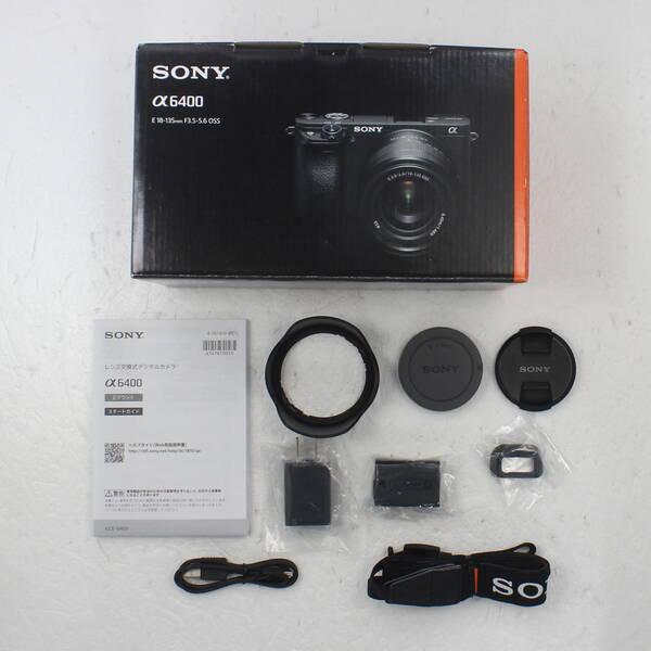 〔中古〕SONY(ソニー) α6400 ILCE-6400M 高倍率ズームレンズキット ブラック〔262-ud〕 |  | 05
