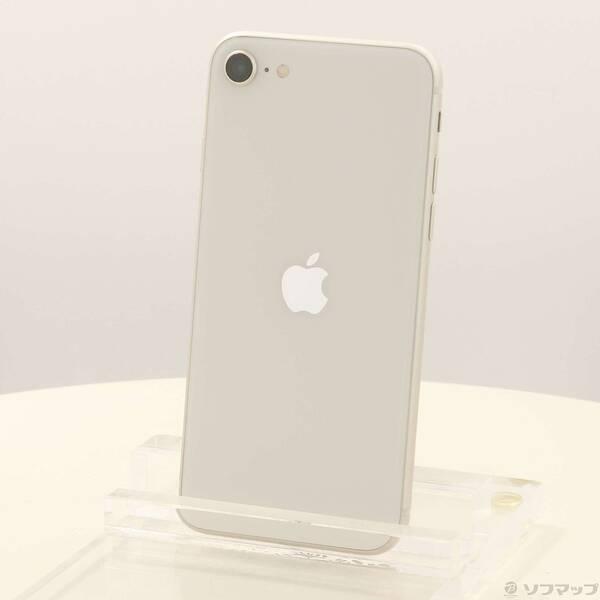 〔中古〕Apple(アップル) iPhone SE 第3世代 64GB スターライト MMYD3J／A SIMフリー〔305-ud〕 | 