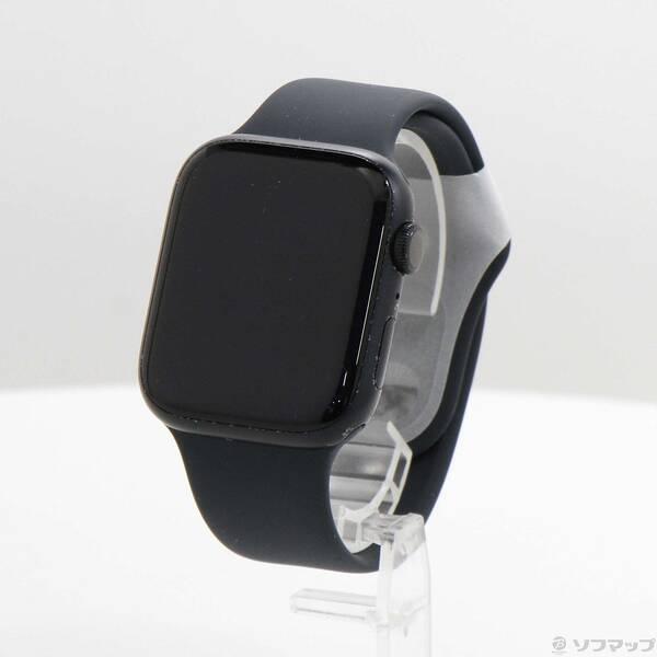 〔中古〕Apple(アップル) Apple Watch Series 8 GPS 45mm ミッドナイトアルミニウムケース ミッドナイトスポーツバンド〔269-ud〕 | 