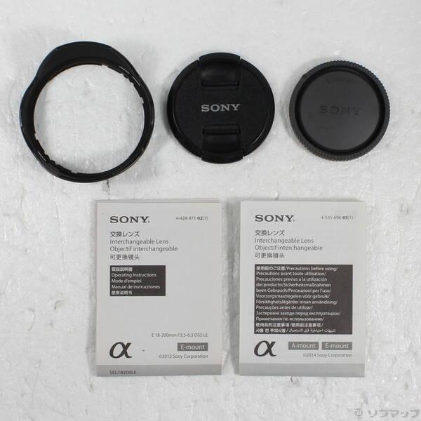〔中古〕SONY(ソニー) E 18-200mm F3.5-6.3 OSS LE SEL18200LE〔251-ud〕 |  | 04