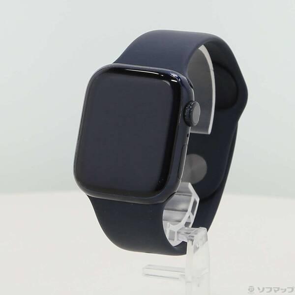 〔中古〕Apple(アップル) Apple Watch Series 9 GPS 41mm ミッドナイトアルミニウムケース ミッドナイトスポーツバンド〔269-ud〕 | 