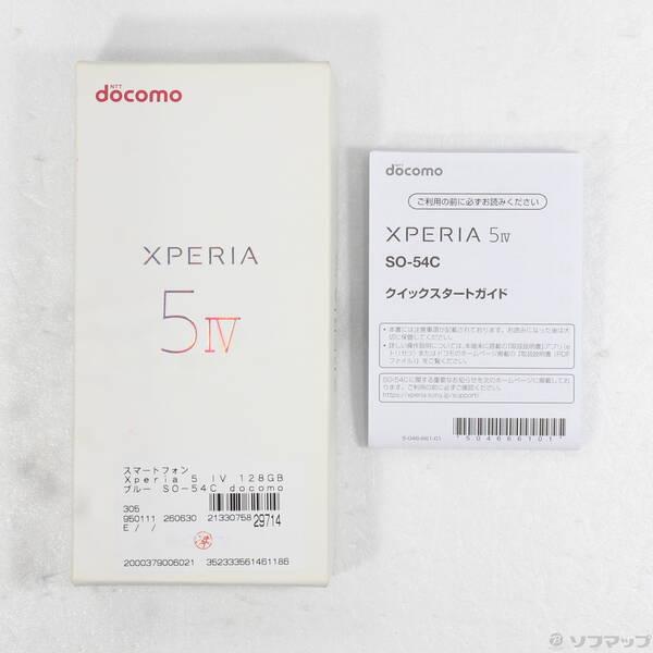 〔中古〕SONY(ソニー) Xperia 5 IV 128GB ブルー SO-54C docomo SIMフリー〔276-ud〕 |  | 04