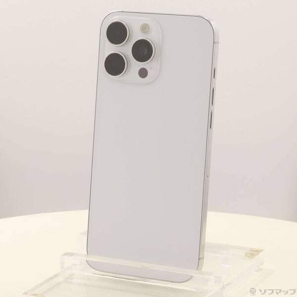 〔中古〕Apple(アップル) iPhone16 Pro Max 256GB ホワイトチタニウム MYWH3J／A SIMフリー〔377-ud〕 | 