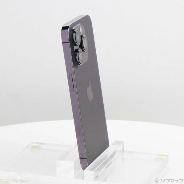 〔中古〕Apple(アップル) iPhone14 Pro 256GB ディープパープル MQ1E3J／A SIMフリー〔377-ud〕 |  | 03