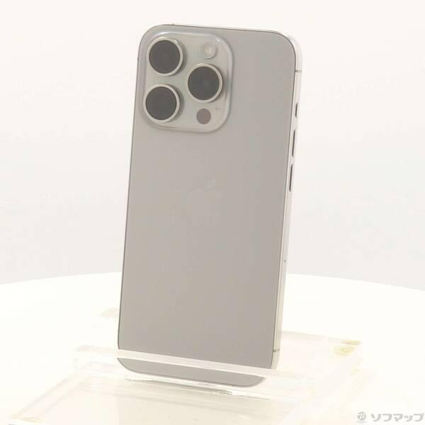 〔中古〕Apple(アップル) iPhone15 Pro 128GB ナチュラルチタニウム MTU93J／A SIMフリー〔368-ud〕 | 