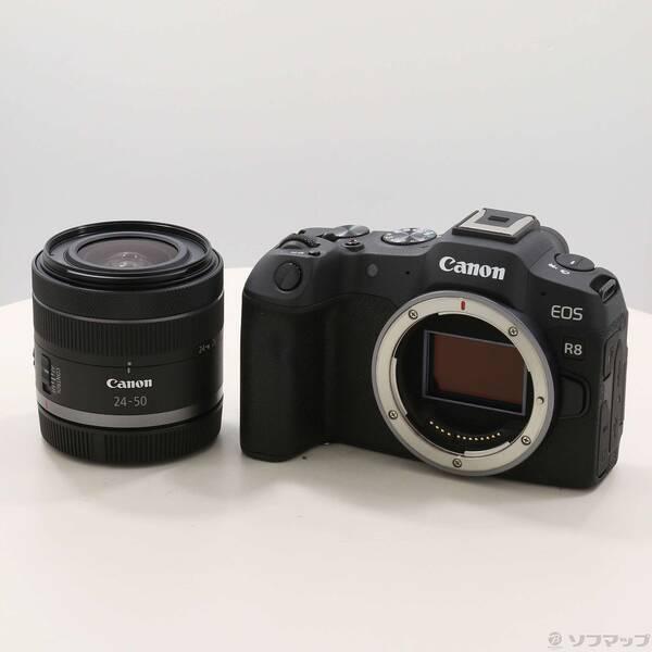 〔中古〕Canon(キヤノン) EOS R8 RF24-50 IS STM レンズキット〔262-ud〕 | 