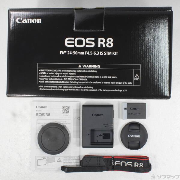 〔中古〕Canon(キヤノン) EOS R8 RF24-50 IS STM レンズキット〔262-ud〕 |  | 05