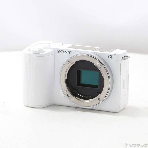 〔中古〕SONY(ソニー) VLOGCAM ZV-E10 II ボディ ホワイト ZV-E10M2 W〔349-ud〕 | 