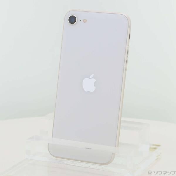 〔中古〕Apple(アップル) iPhone SE 第3世代 64GB スターライト MMYD3J／A SIMフリー〔262-ud〕 | 