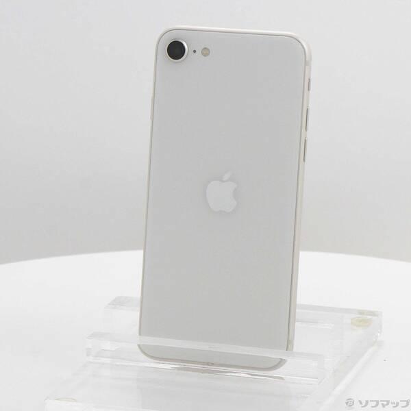 〔中古〕Apple(アップル) iPhone SE 第3世代 64GB スターライト MMYD3J／A SIMフリー〔258-ud〕 | 