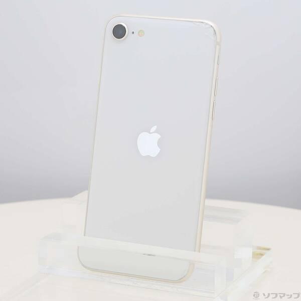 〔中古〕Apple(アップル) iPhone SE 第3世代 64GB スターライト MMYD3J／A SIMフリー〔377-ud〕 | 