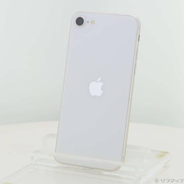 〔中古〕Apple(アップル) iPhone SE 第3世代 64GB スターライト MMYD3J／A SIMフリー〔262-ud〕 | 