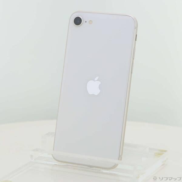 〔中古〕Apple(アップル) iPhone SE 第3世代 64GB スターライト MMYD3J／A SIMフリー〔262-ud〕 | 