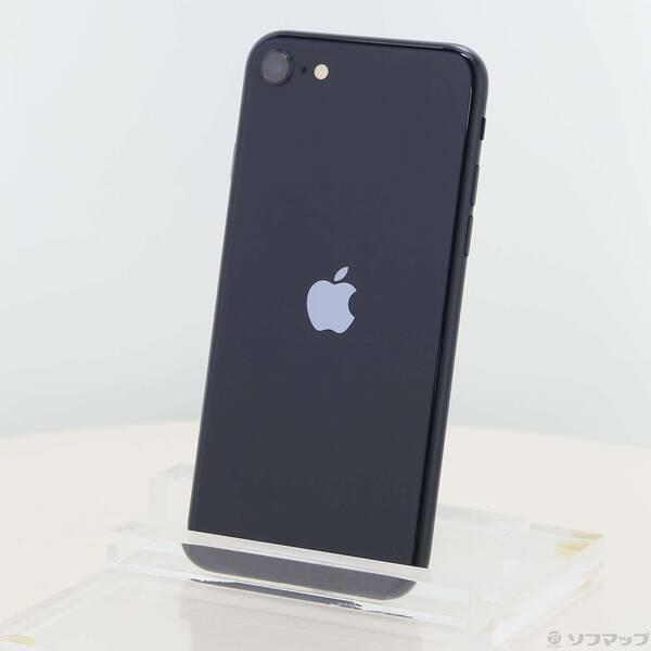 〔中古〕Apple(アップル) iPhone SE 第3世代 64GB ミッドナイト MMYC3J／A SIMフリー〔258-ud〕 | 