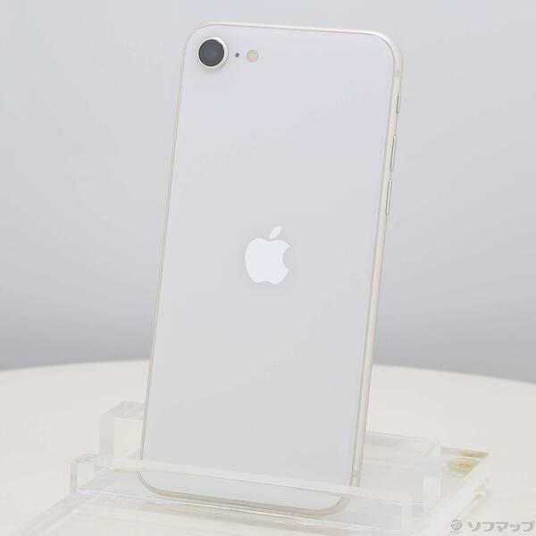 〔中古〕Apple(アップル) iPhone SE 第3世代 64GB スターライト MMYD3J／A SIMフリー〔295-ud〕 | 