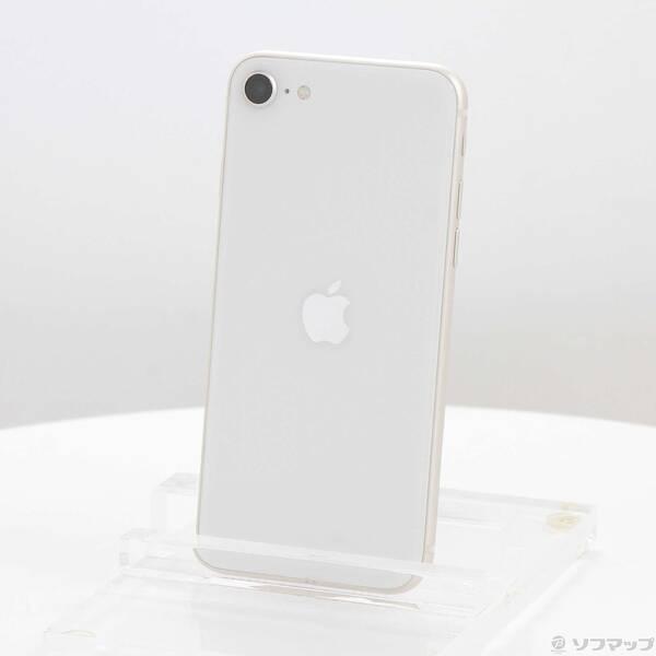 〔中古〕Apple(アップル) iPhone SE 第3世代 64GB スターライト MMYD3J／A SIMフリー〔258-ud〕 | 