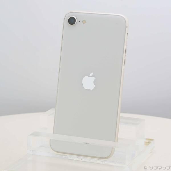 〔中古〕Apple(アップル) iPhone SE 第3世代 64GB スターライト MMYD3J／A SIMフリー〔247-ud〕 | 