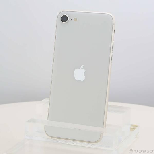 〔中古〕Apple(アップル) iPhone SE 第3世代 64GB スターライト MMYD3J／A SIMフリー〔262-ud〕 | 