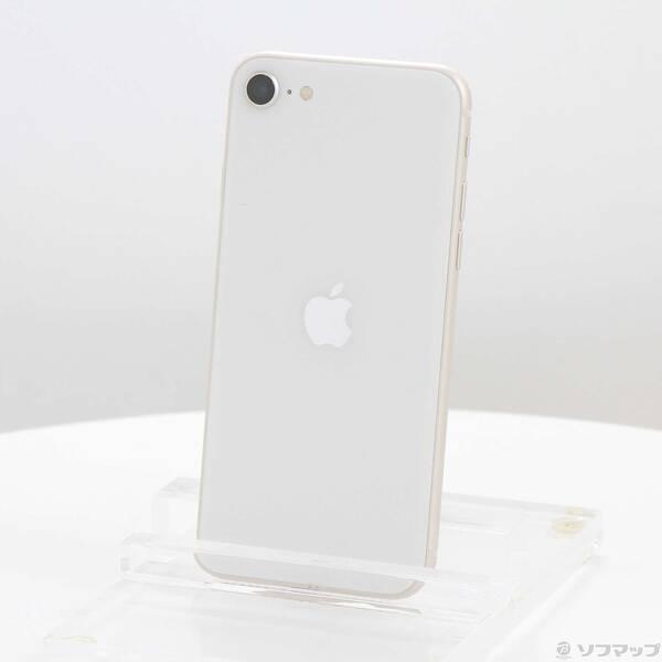 〔中古〕Apple(アップル) iPhone SE 第3世代 64GB スターライト MMYD3J／A SIMフリー〔258-ud〕 | 