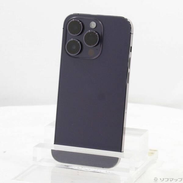 〔中古〕Apple(アップル) iPhone14 Pro 128GB ディープパープル MQ0F3J／A SIMフリー〔276-ud〕 | 