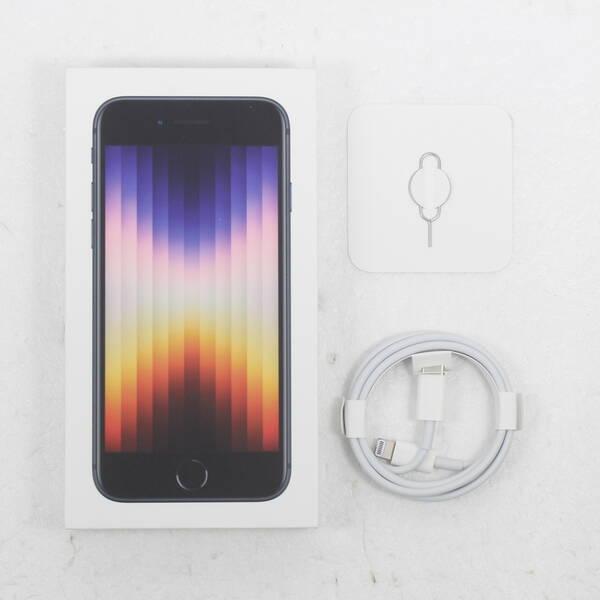 〔中古〕Apple(アップル) iPhone SE 第3世代 128GB ミッドナイト MMYF3J／A SIMフリー〔348-ud〕 |  | 04