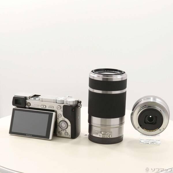 〔中古〕SONY(ソニー) α6000 ダブルズームレンズキット シルバー ILCE-6000Y〔295-ud〕 |  | 02