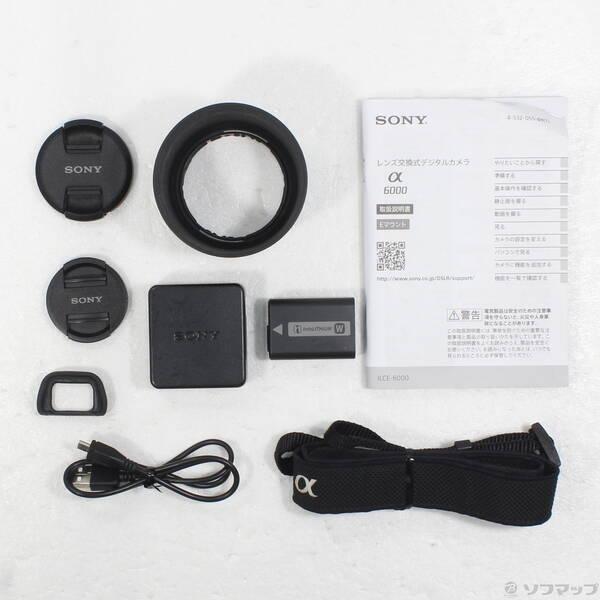 〔中古〕SONY(ソニー) α6000 ダブルズームレンズキット シルバー ILCE-6000Y〔295-ud〕 |  | 05
