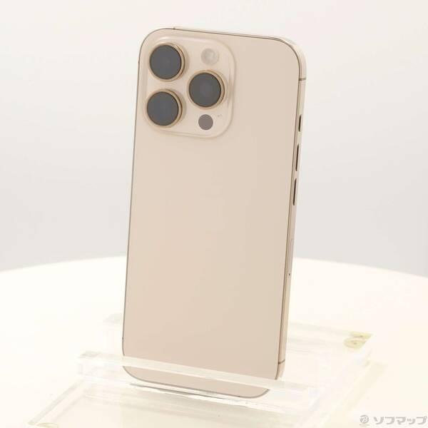 〔中古〕Apple(アップル) iPhone16 Pro 128GB デザートチタニウム MYMX3J／A SIMフリー〔349-ud〕 | 